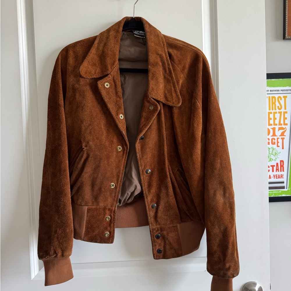 Brown Suede Vintage Jacket